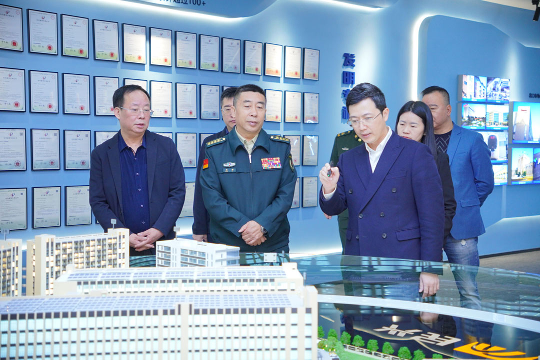 东莞市委常委张彬一行莅临民兴走访调研，问需问计助企业发展